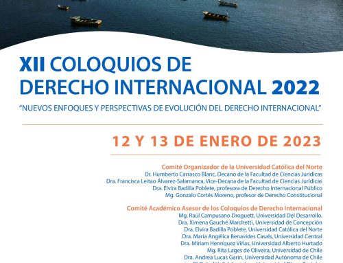 XII Coloquios de Derecho Internacional 2022