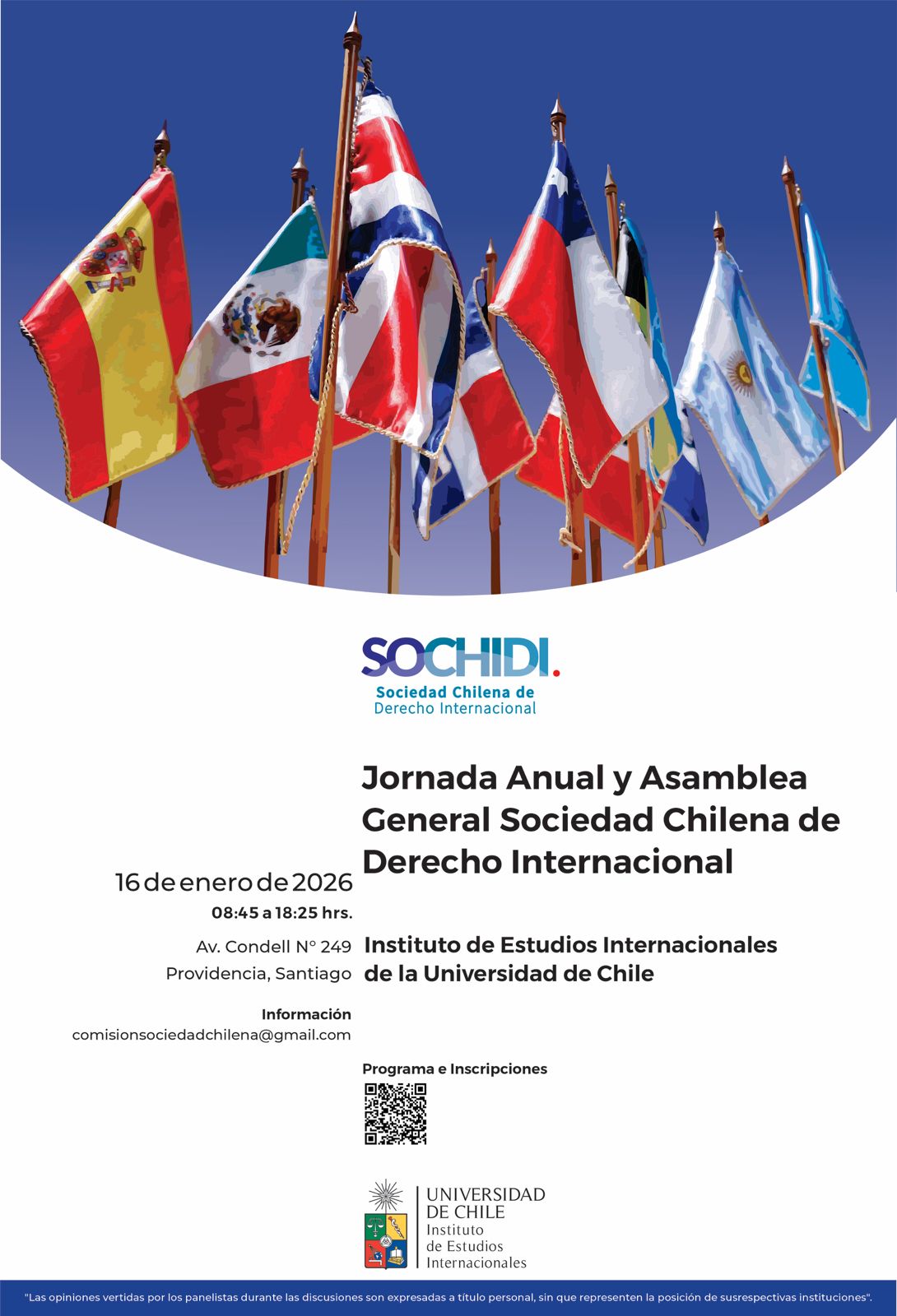 Jornada Anual y Asamblea General 16 de enero de 2026 https://sochidi.cl/programa-de-la-jornada-anual-y-de-la-asamblea-general-2026/