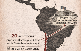 Curso de Verano 2026: Chile ante la Corte Interamericana de Derechos Humanos. Fechas: Sábado 21 y sábado 28 de marzo de 2026. Modalidad: Zoom. Organiza: Sociedad Chilena de Derecho Internacional