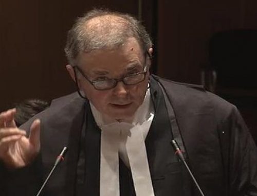 Palabras de despedida al profesor Crawford